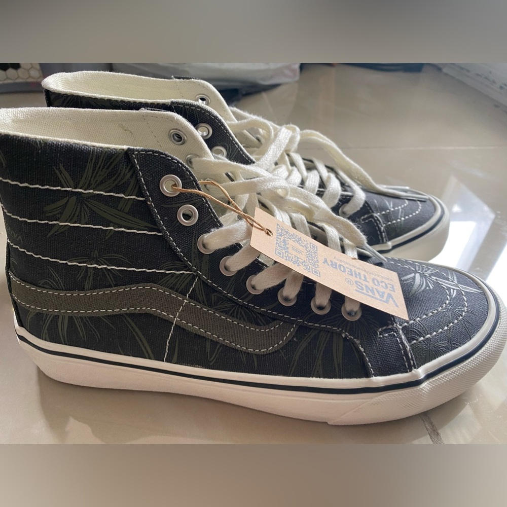 Vans Eco Theory Sk8 Hi 38 Decon SF Palms Sneakers Mens Size 8 Shoes UltraCush.